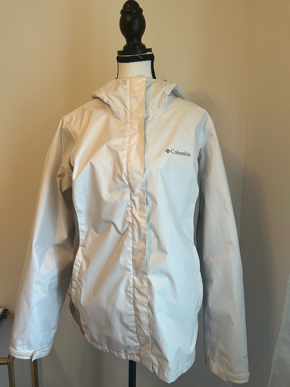 Columbia Women's White Rain Jacket